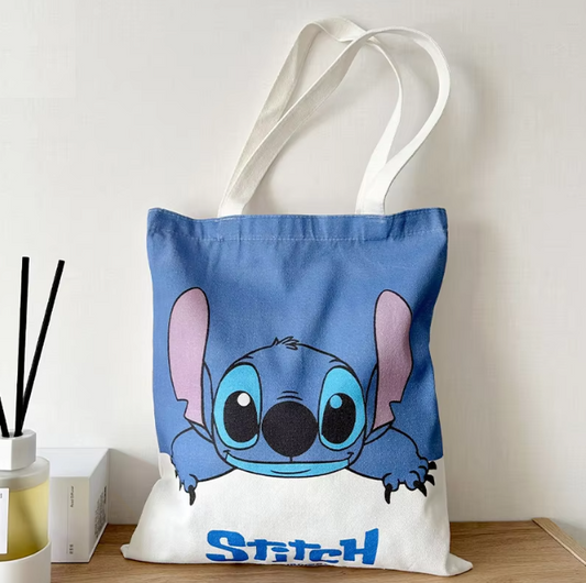 Disney „Stitch“ Drobės Rankinė: Mielas ir Stilingas Aksesuaras