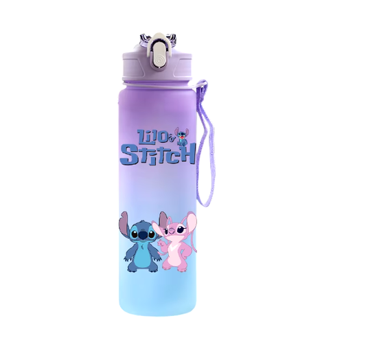750 ml Lilo ir Stičo Vandens Gertuvė – Didelės Talpos Animacinė Gertuvė Vaikams!
