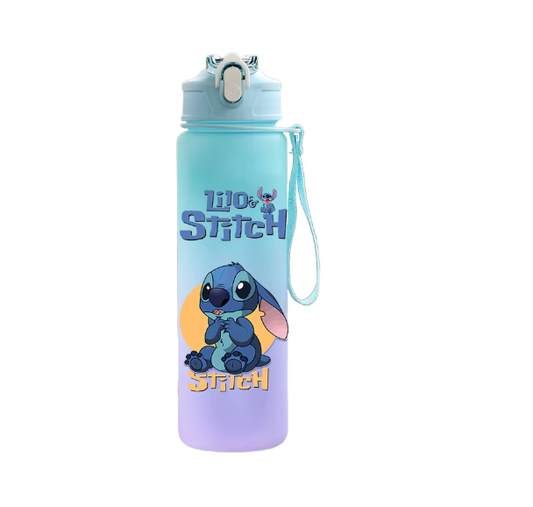 750 ml Lilo ir Stičo Vandens Gertuvė – Didelės Talpos Animacinė Gertuvė Vaikams!