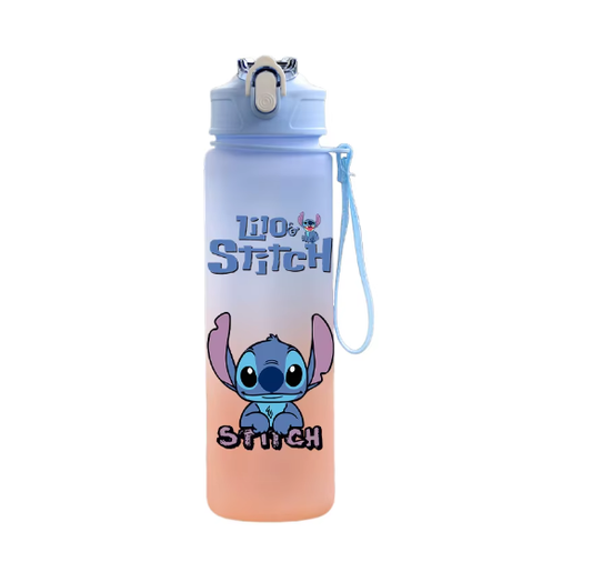 750 ml Lilo ir Stičo Vandens Gertuvė – Didelės Talpos Animacinė Gertuvė Vaikams!