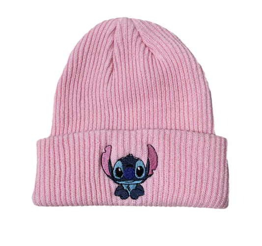 Stitch Megzta Kepurė – Miela Ir Šilta Animacinė Beisbolo Kepurė
