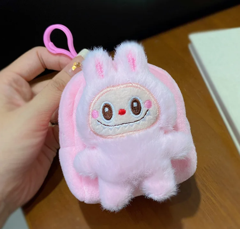 Labubu „Monster“ pliušinė monetų piniginė