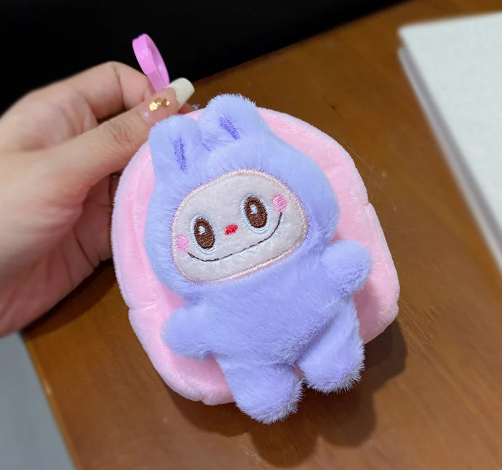 Labubu „Monster“ pliušinė monetų piniginė