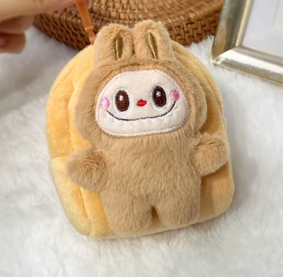Labubu „Monster“ pliušinė monetų piniginė