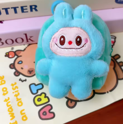 Labubu „Monster“ pliušinė monetų piniginė