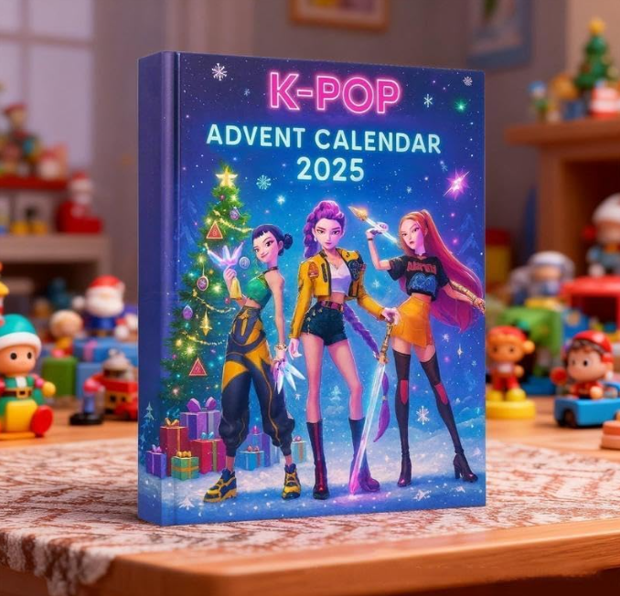 „KPOP Demon Hunters“ Kalėdinis advento kalendorius