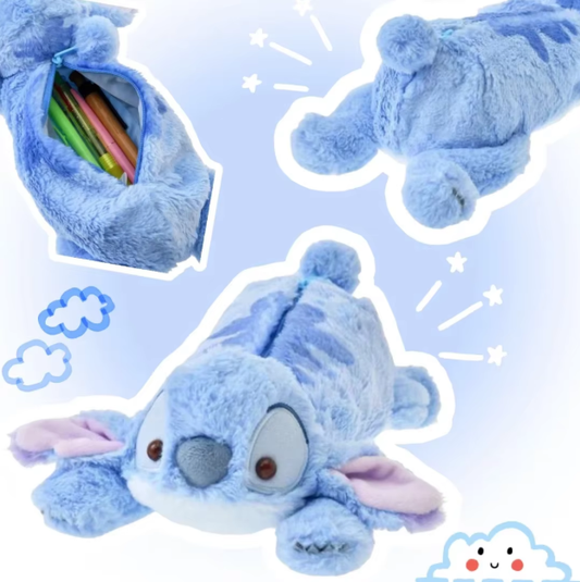 Stitch Plušinis Pieštukų Dėklas – Anime Įkvėptas Penalas!