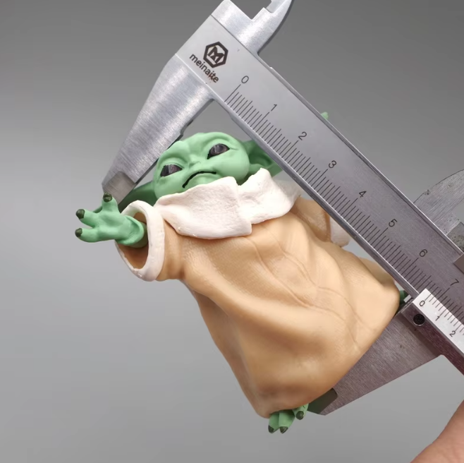 Master Baby Yoda Veiksmo Figūrėlė: Miniatiūrinis Anime Kolekcinis Modelis