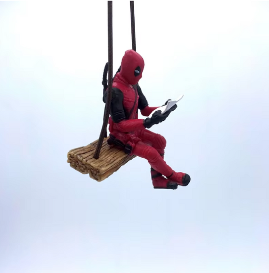 Deadpool 3 Veiksmo Figūrėlė: Kolekcinis Modelis, Stalo Dekoras Ir Automobilio Pakabukas