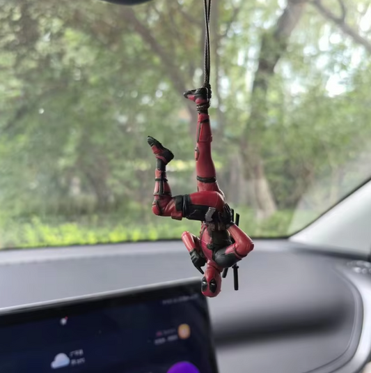 Deadpool 3 Veiksmo Figūrėlė: Kolekcinis Modelis, Stalo Dekoras Ir Automobilio Pakabukas