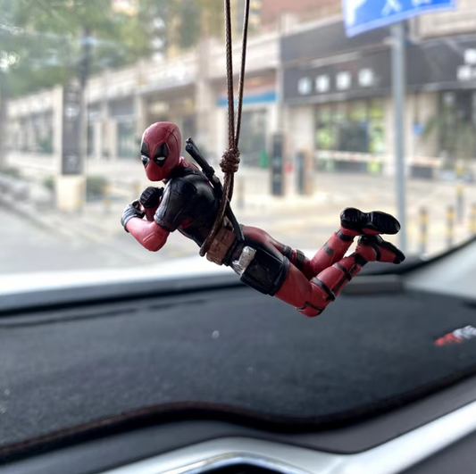 Deadpool 3 Veiksmo Figūrėlė: Kolekcinis Modelis, Stalo Dekoras Ir Automobilio Pakabukas